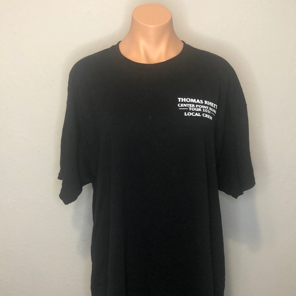 Thomas Rhett Center Point Road Tour 2021 Local Crew T-shirt - Picture 1 of 3